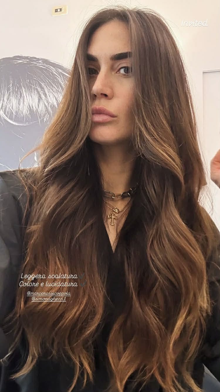 Melissa Satta mostra il risultato finale