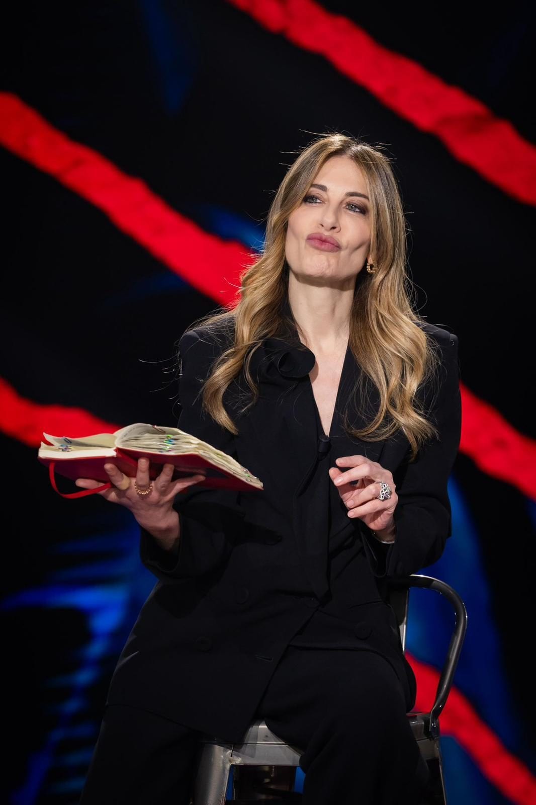 Francesca Fagnani con anello Cartier