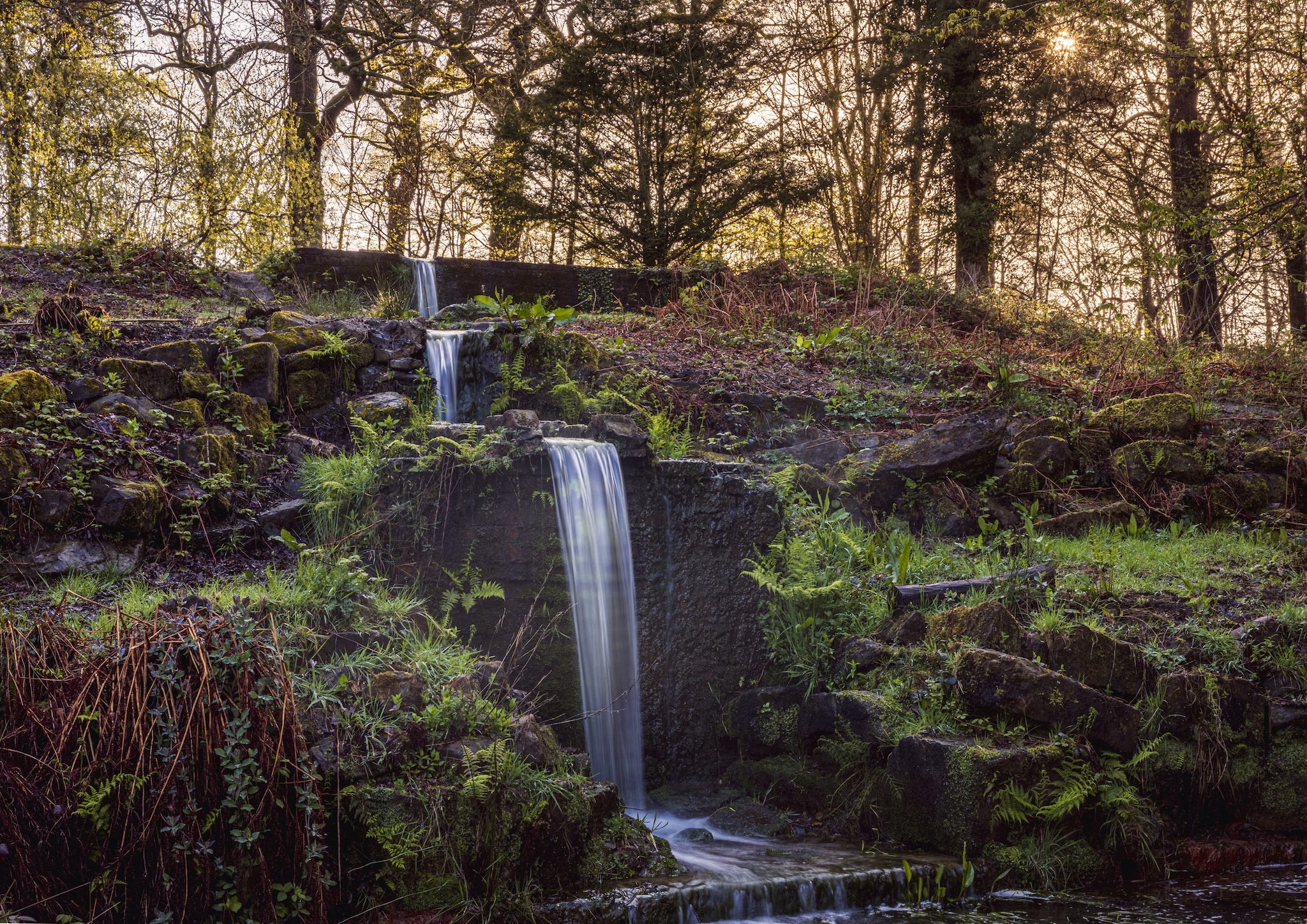 Cascata Vachery, foresta di Ashdown