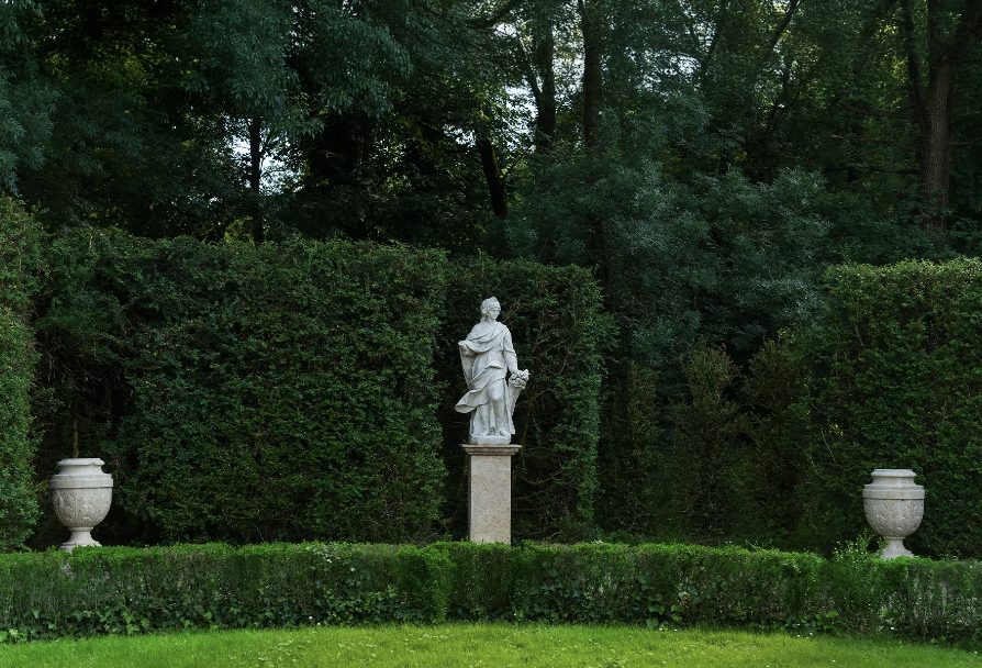 Dettaglio del parco della Villa Magnani–Rocca