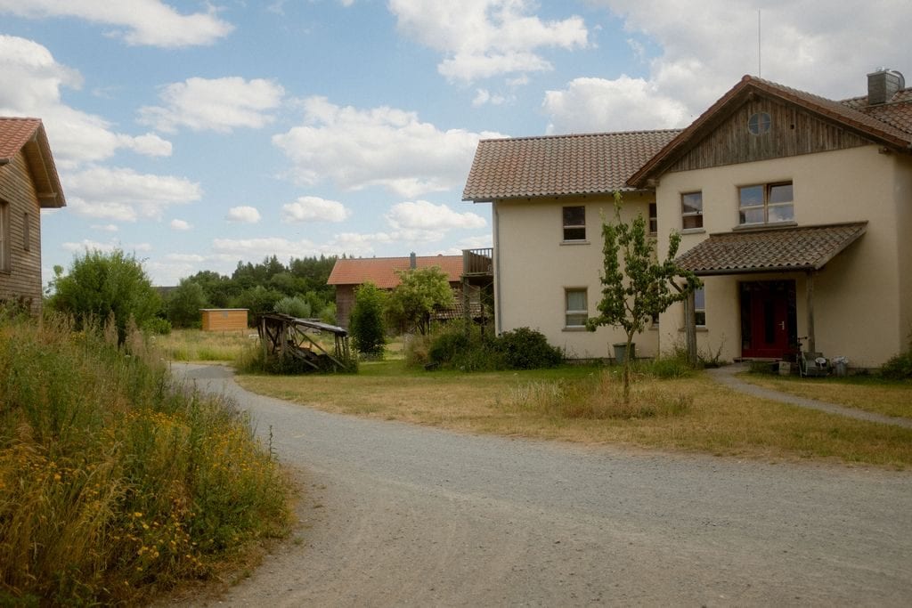 Dettaglio dell’eco villaggio Sieben Libden
