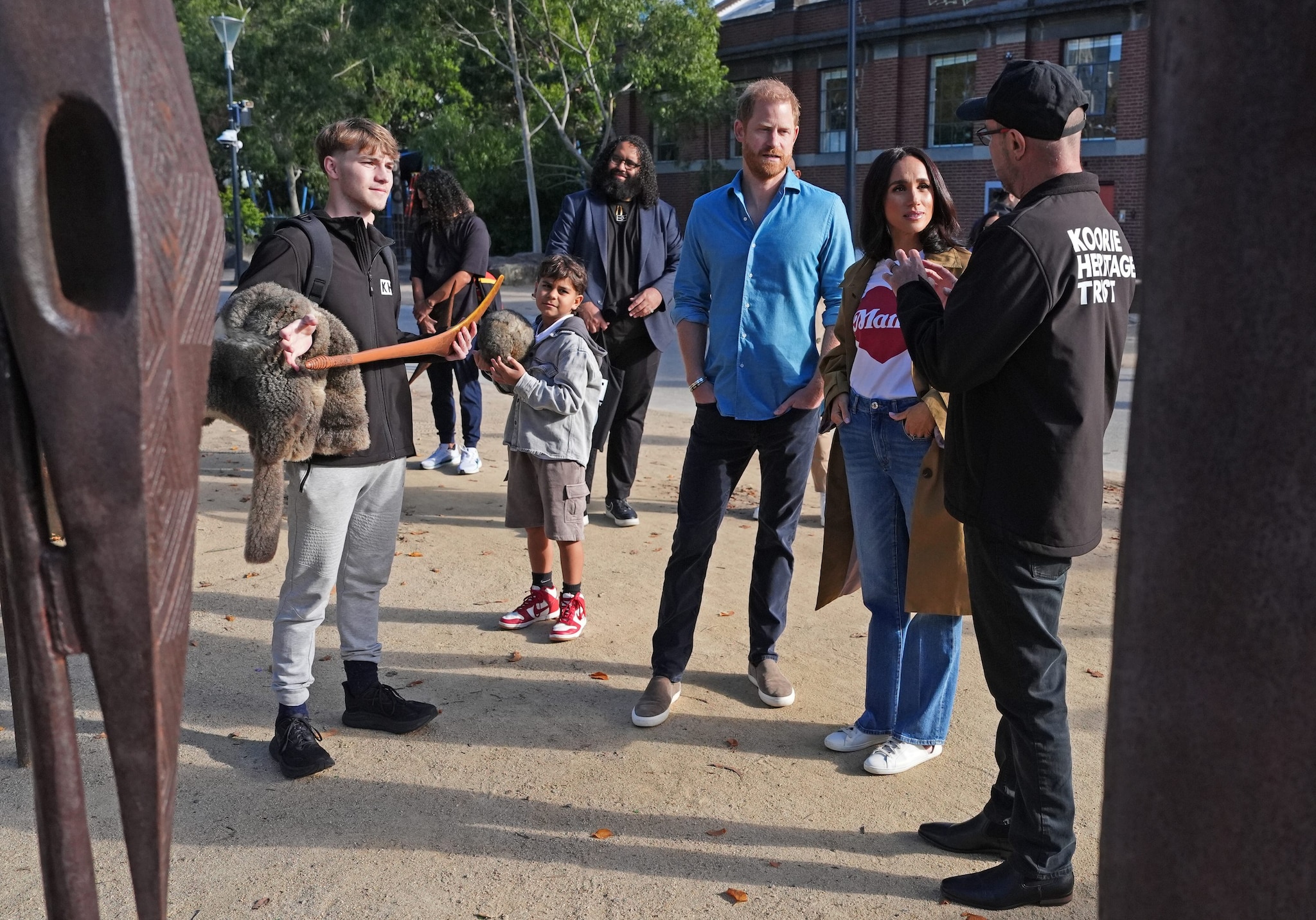 Il look casual di Meghan Markle