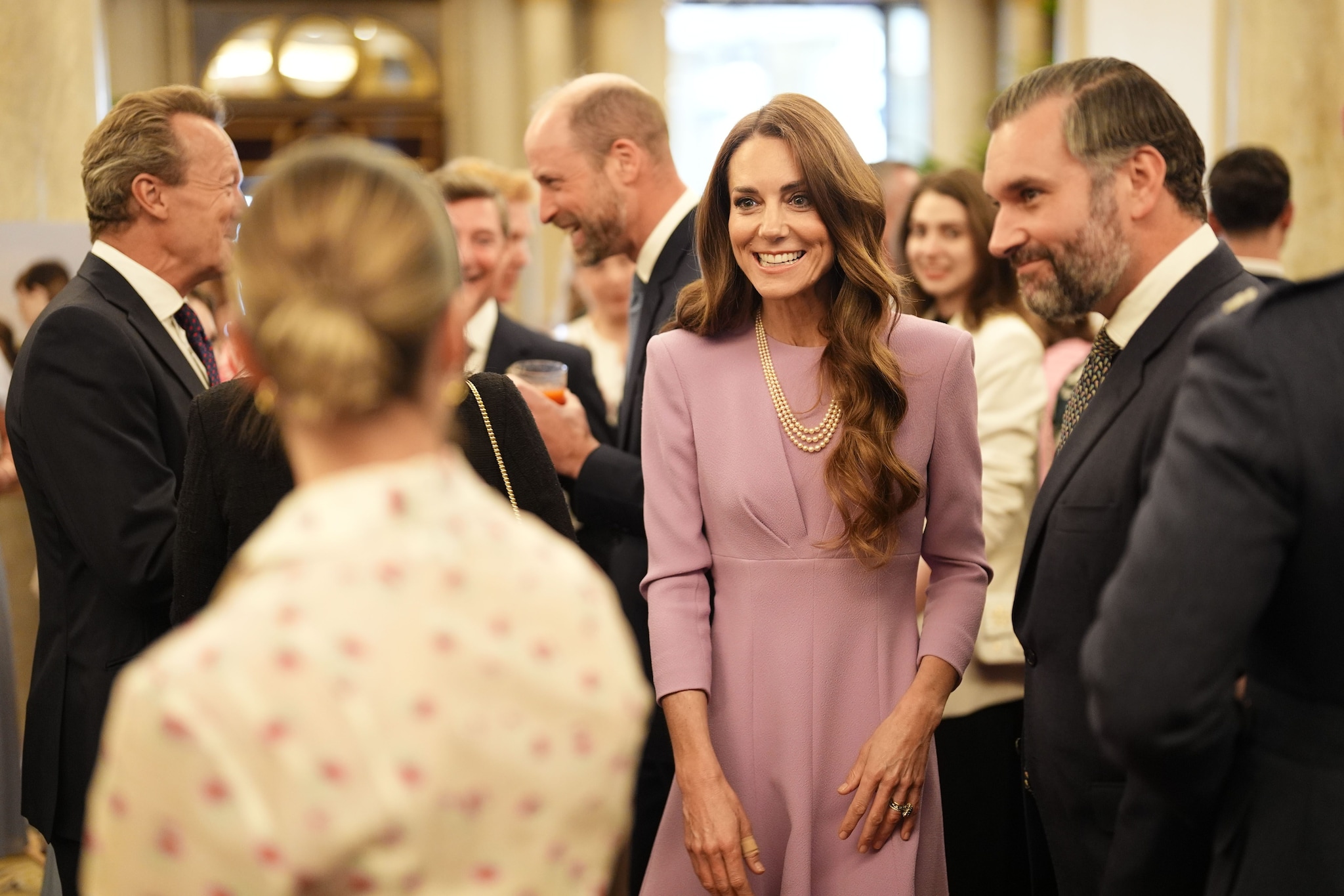 Kate Middleton in Emilia Wickstead