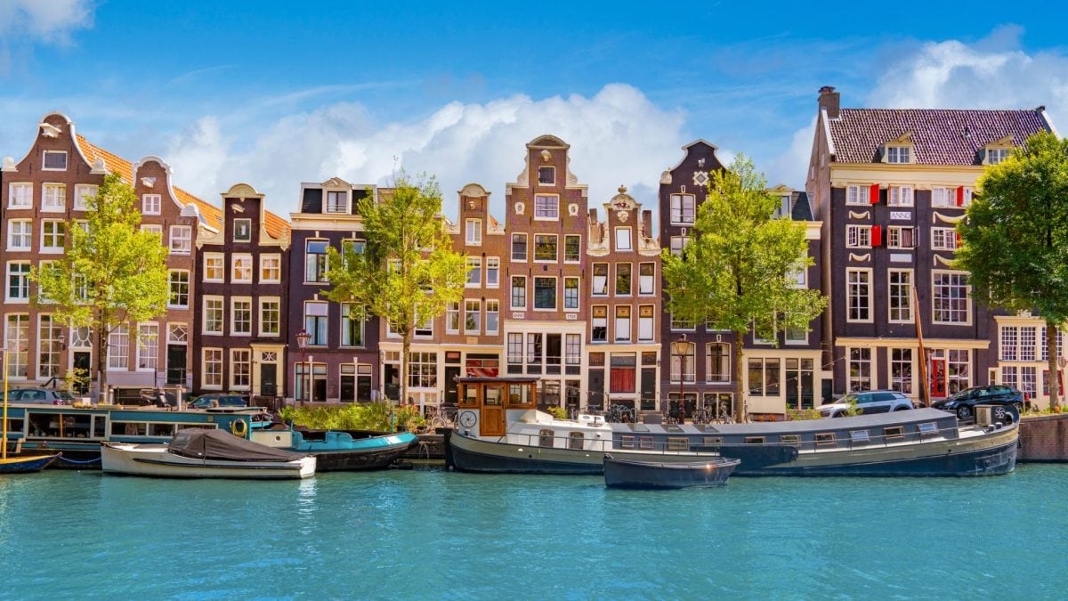 Il canale Singel, Amsterdam