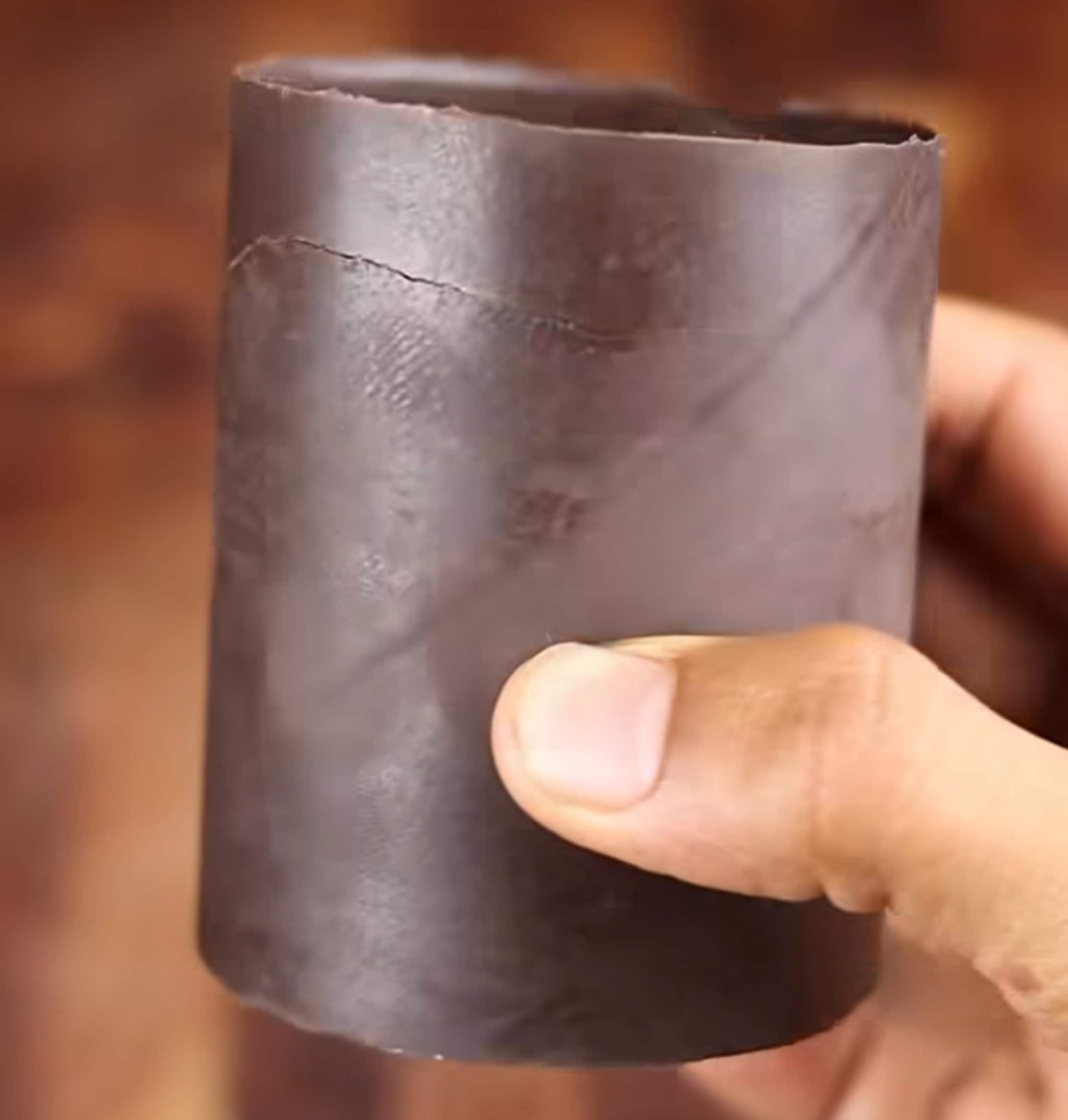 Il cilindro di cioccolato del Pringles Chocolate Block