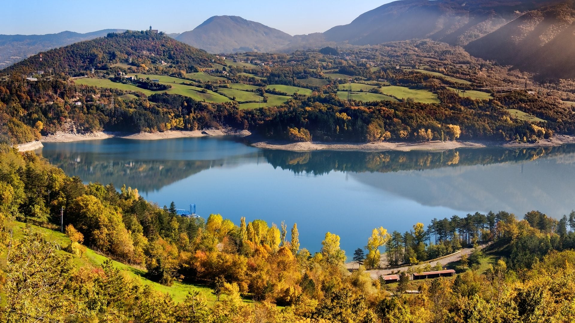 Il borgo dove è stata girata la fiction Uno sbirro in Appennino è Castiglione dei Pepoli