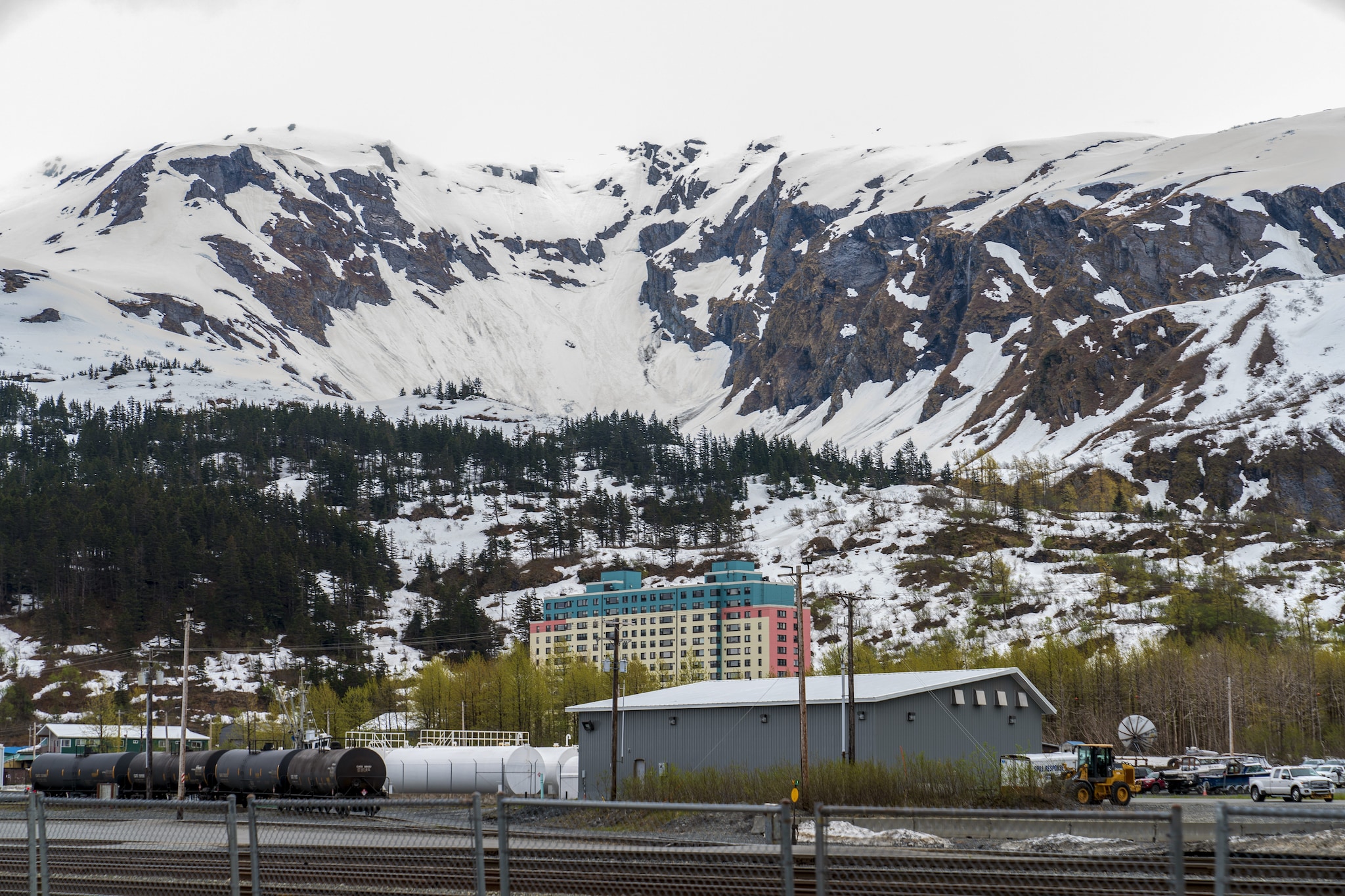 Il panorama di Whittier