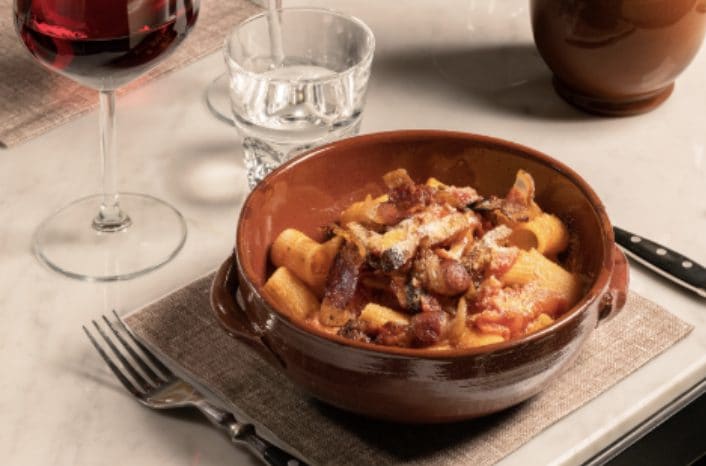 La Frezza–Cucina de Coccio, uno dei piatti principali del menù