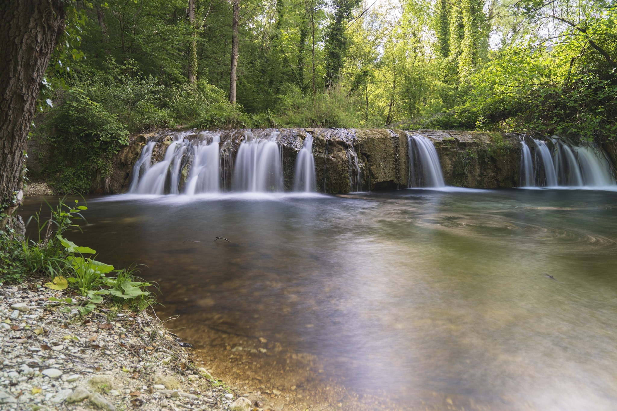 Le cascate di Cingoli, Marche