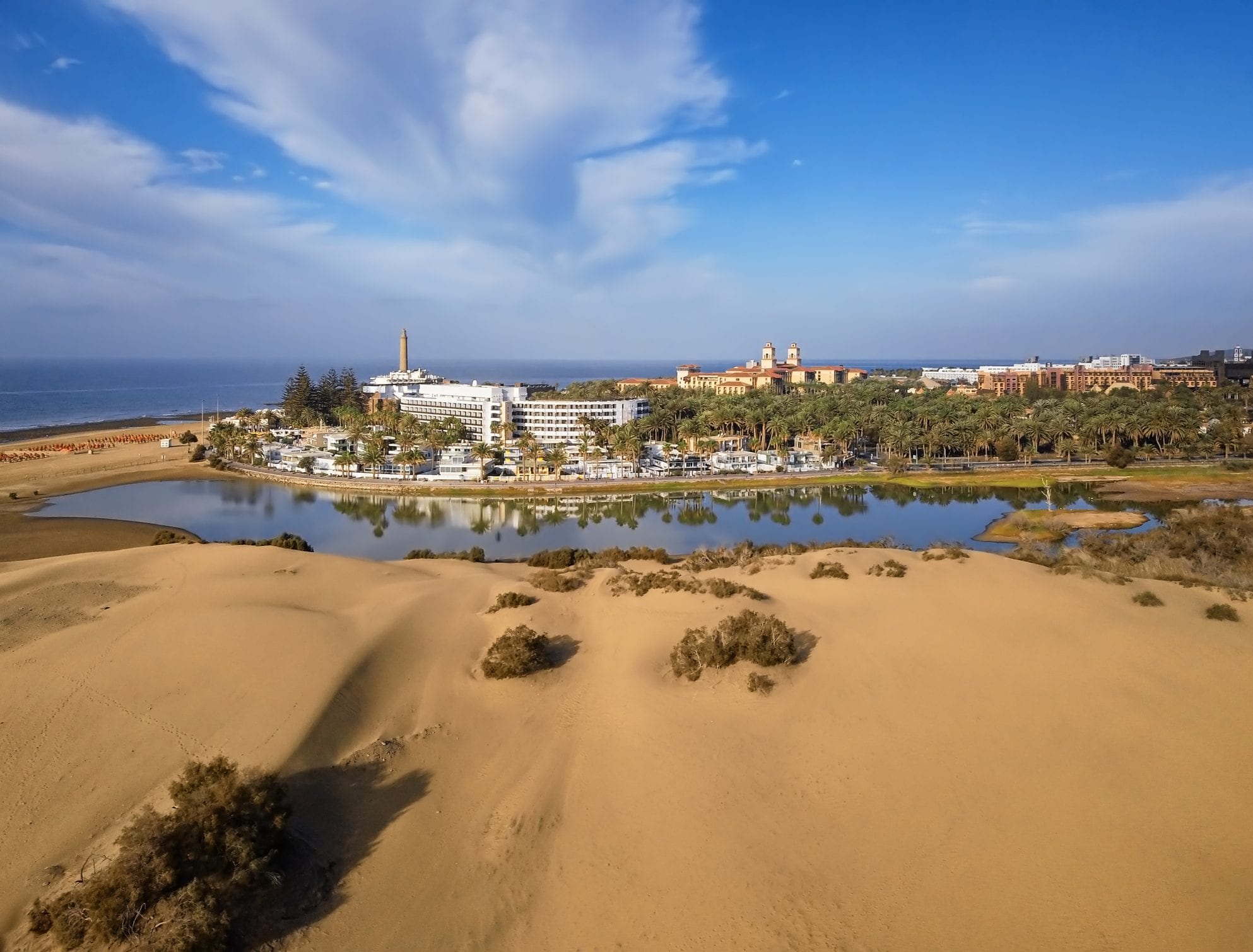Le dune di Maspalomas e il resort