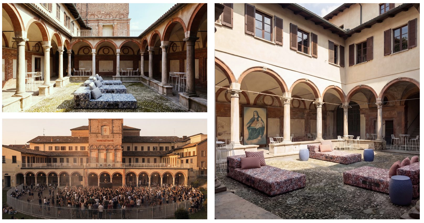 Le installazioni per Belvedere Vodka