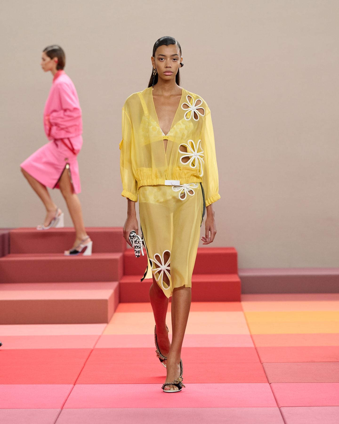 Look vedo non vedo Fendi dalla sfilata Primavera/Estate 2026