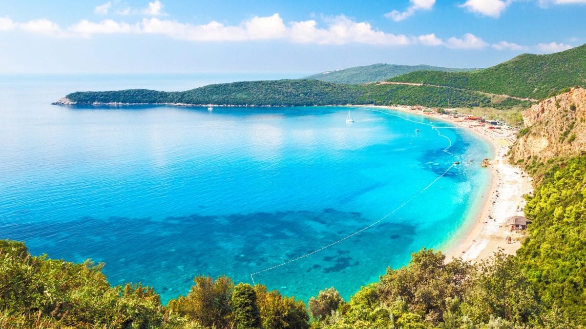 Spiaggia di Jaz, Montenegro