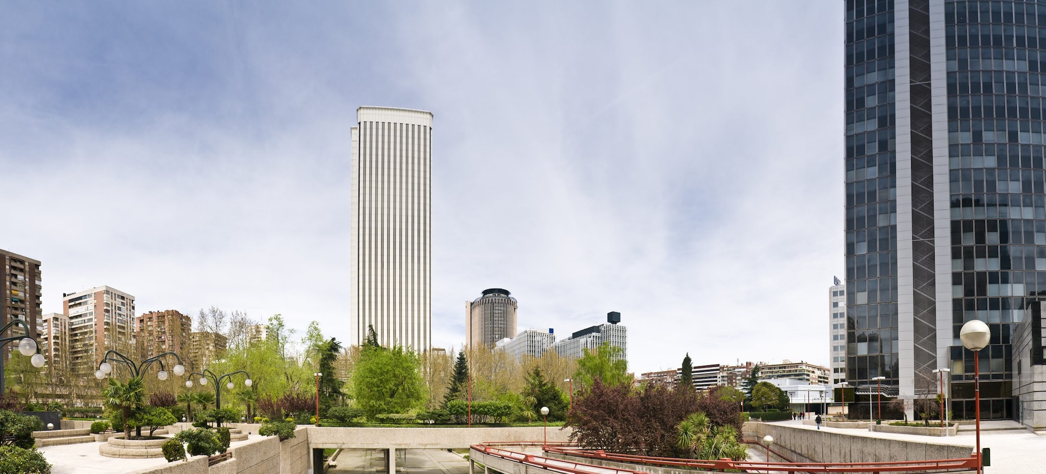 Torre Picasso nel quartiere AZCA di Madrid