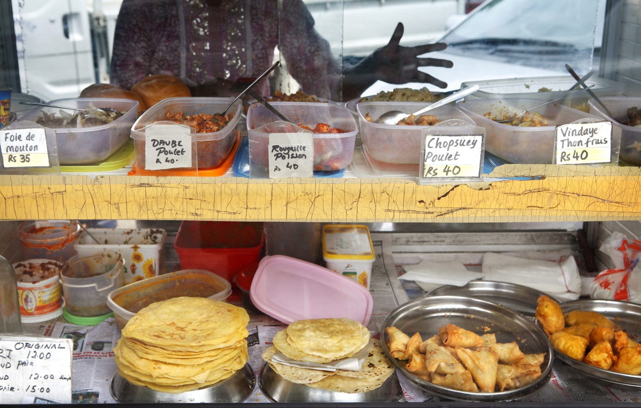 Un tipico mercaton a Grand Baie, Mauritius