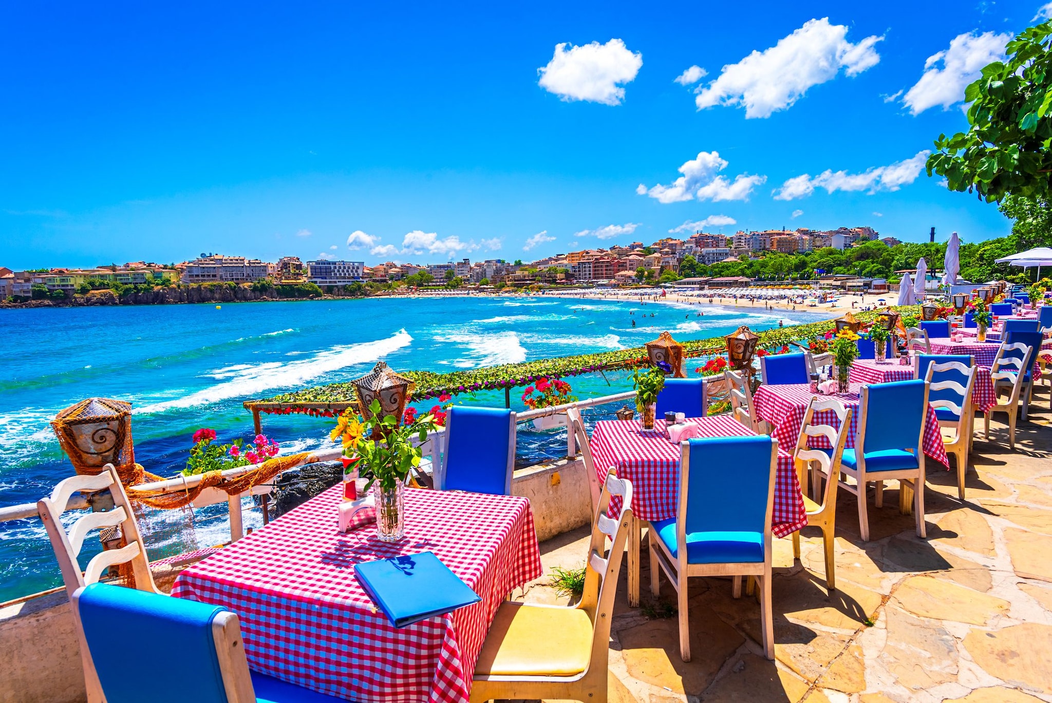 Una terrazza di Sozopol