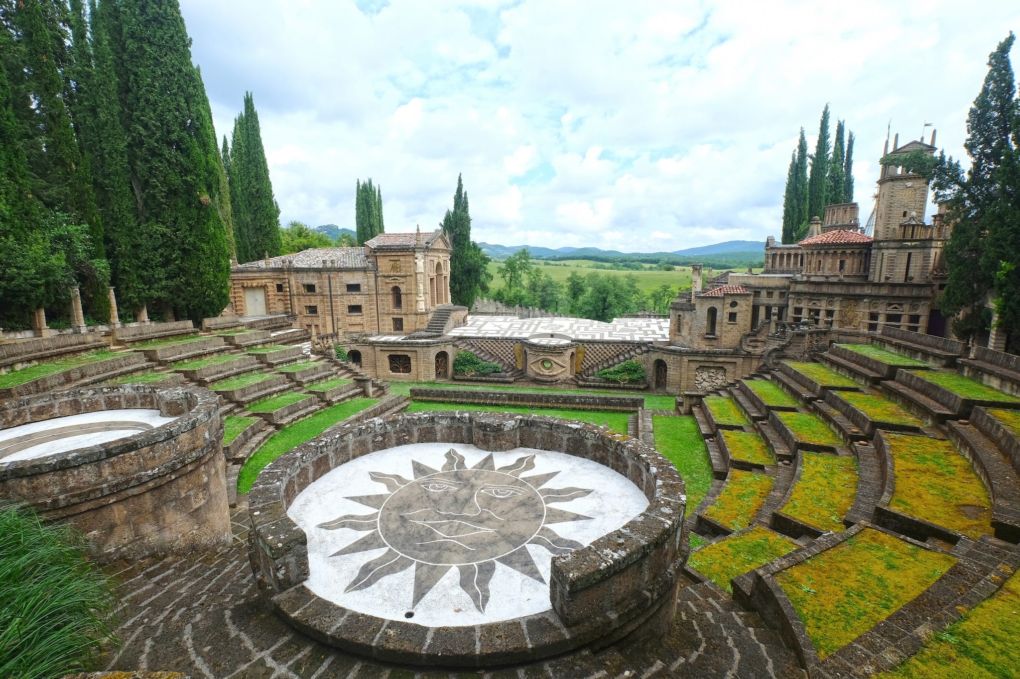 Uno dei teatri della Scarzuola