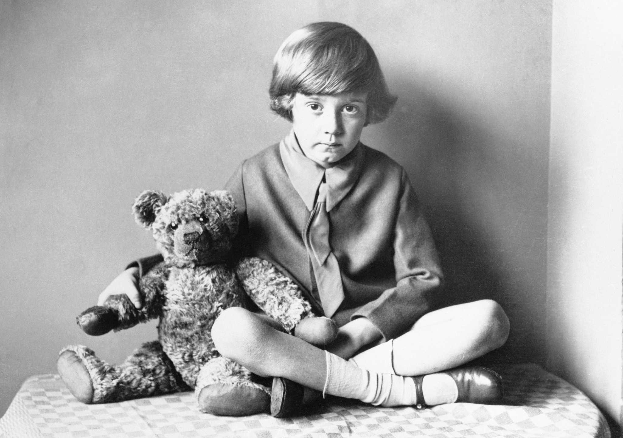 Christopher Robin e il suo orsacchiotto Winnie