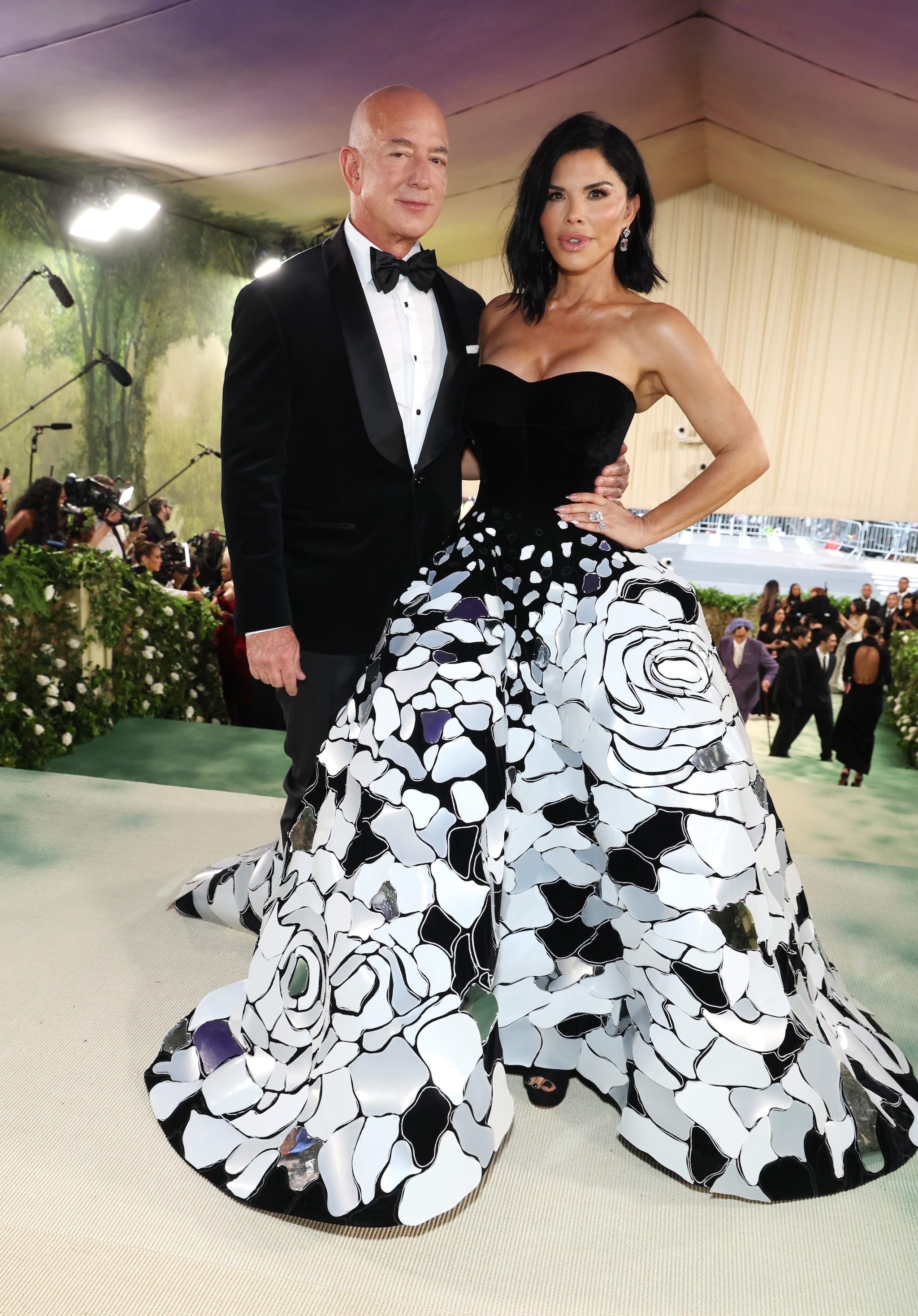 Jeff Bezos e Lauren Sanchez al Met Gala 2024