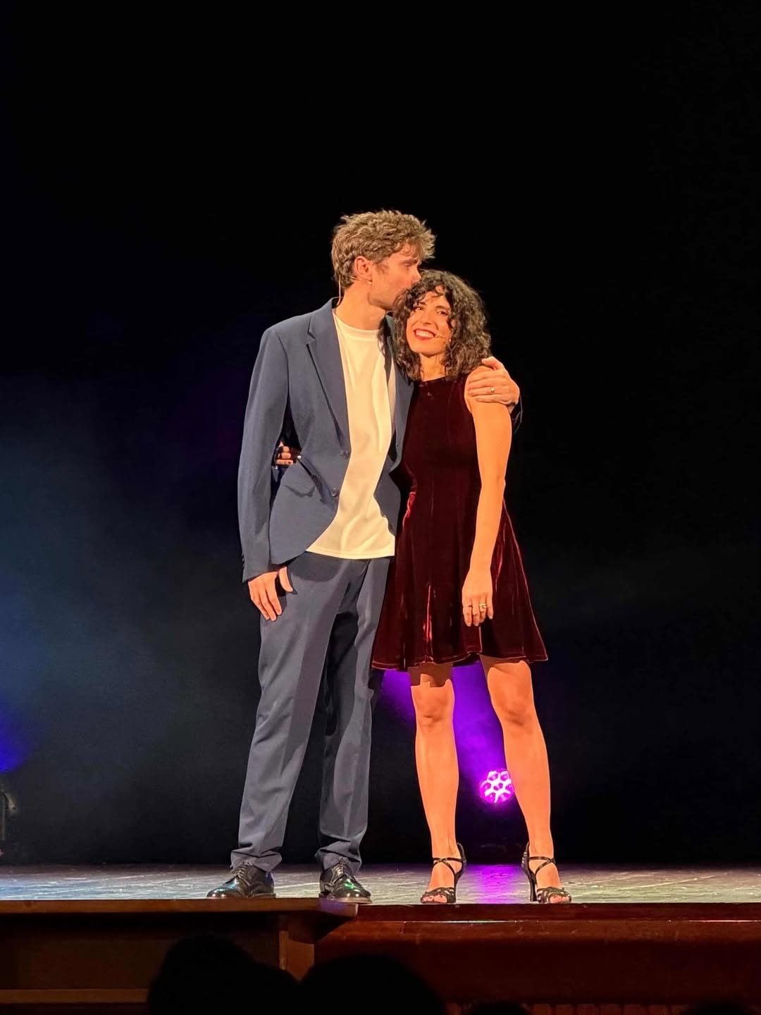 Stella e Gabriele a teatro per "Ancora in 2"