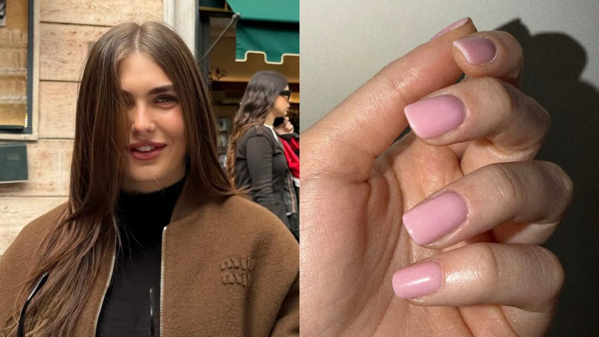 La nuova manicure primaverile di Chanel Totti è rosa pastello
