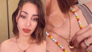La nuova collana di Belén Rodriguez è dedicata ai figli Santiago e Luna Marì: "Sempre con me"