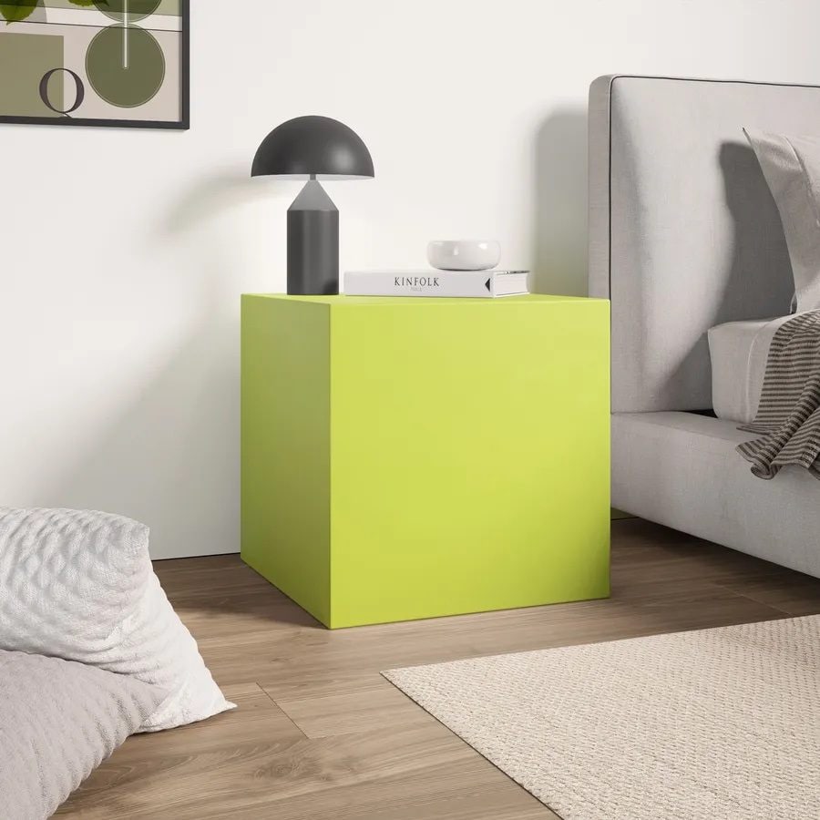 Comodino verde chartreuse di Deghi