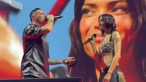 Cosa ha indossato Elodie per la reunion con Marracash al Marra Block Party