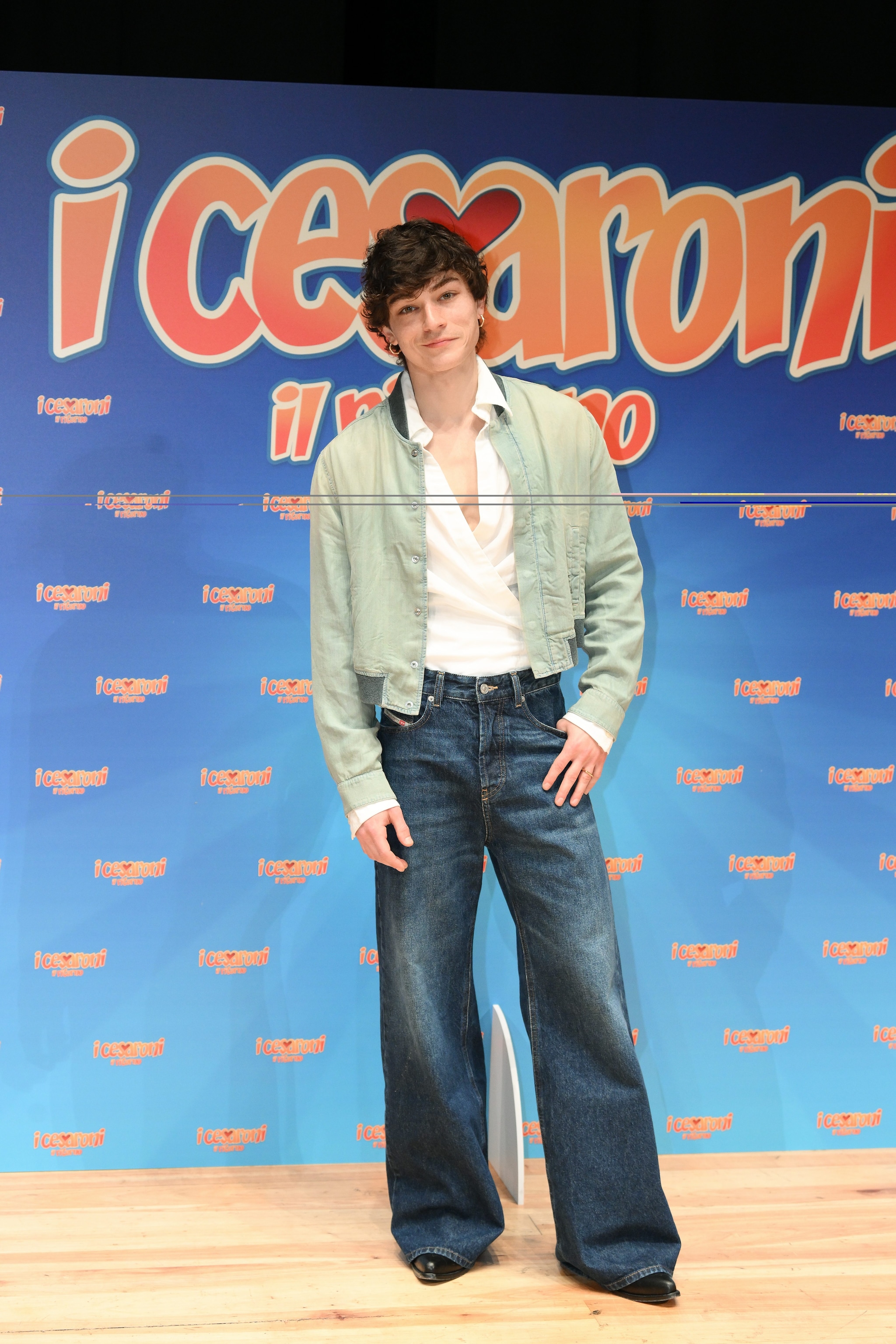 Federico Russo alla prima de I Cesaroni