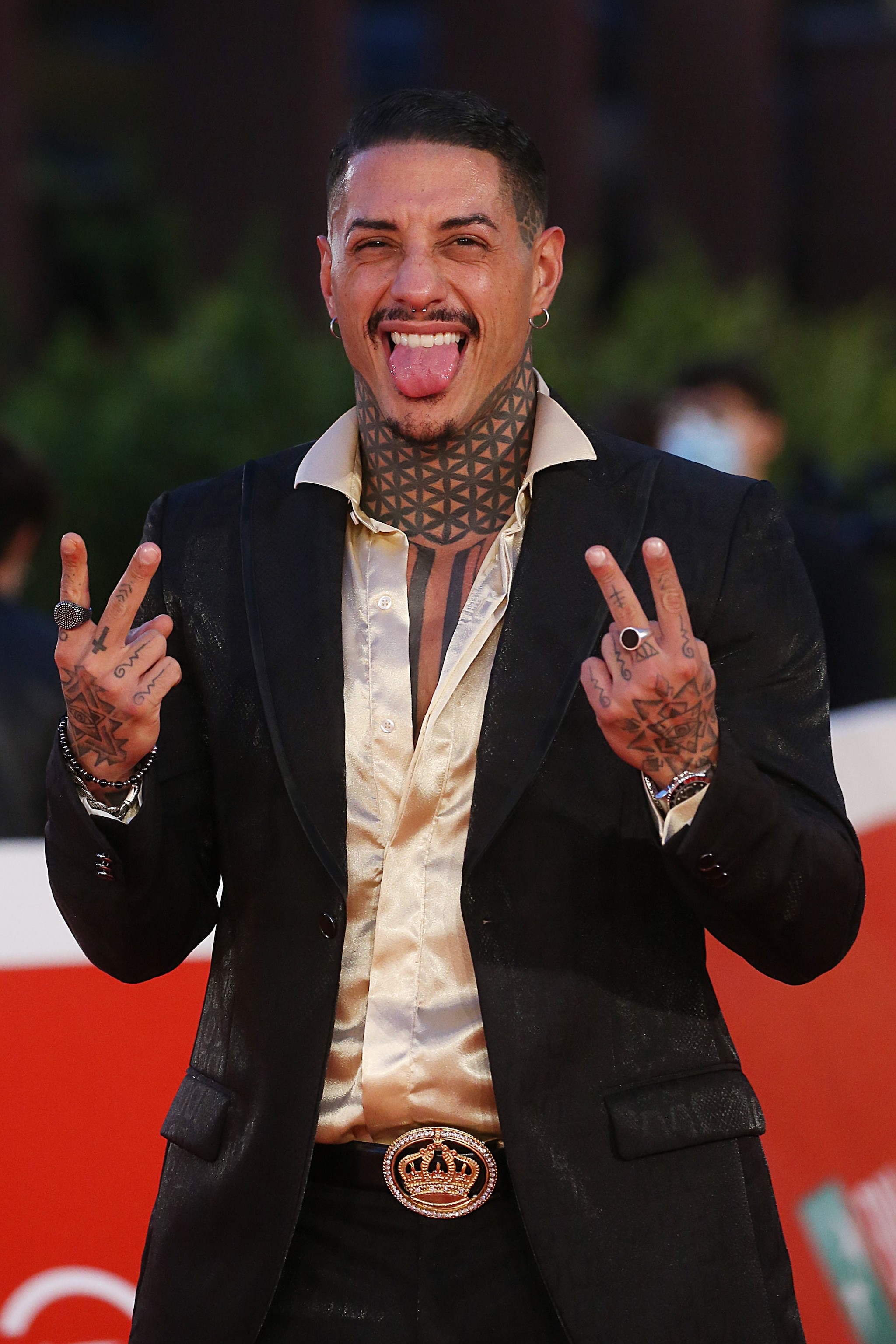 Francesco Chiofalo prima del ritocco agli occhi