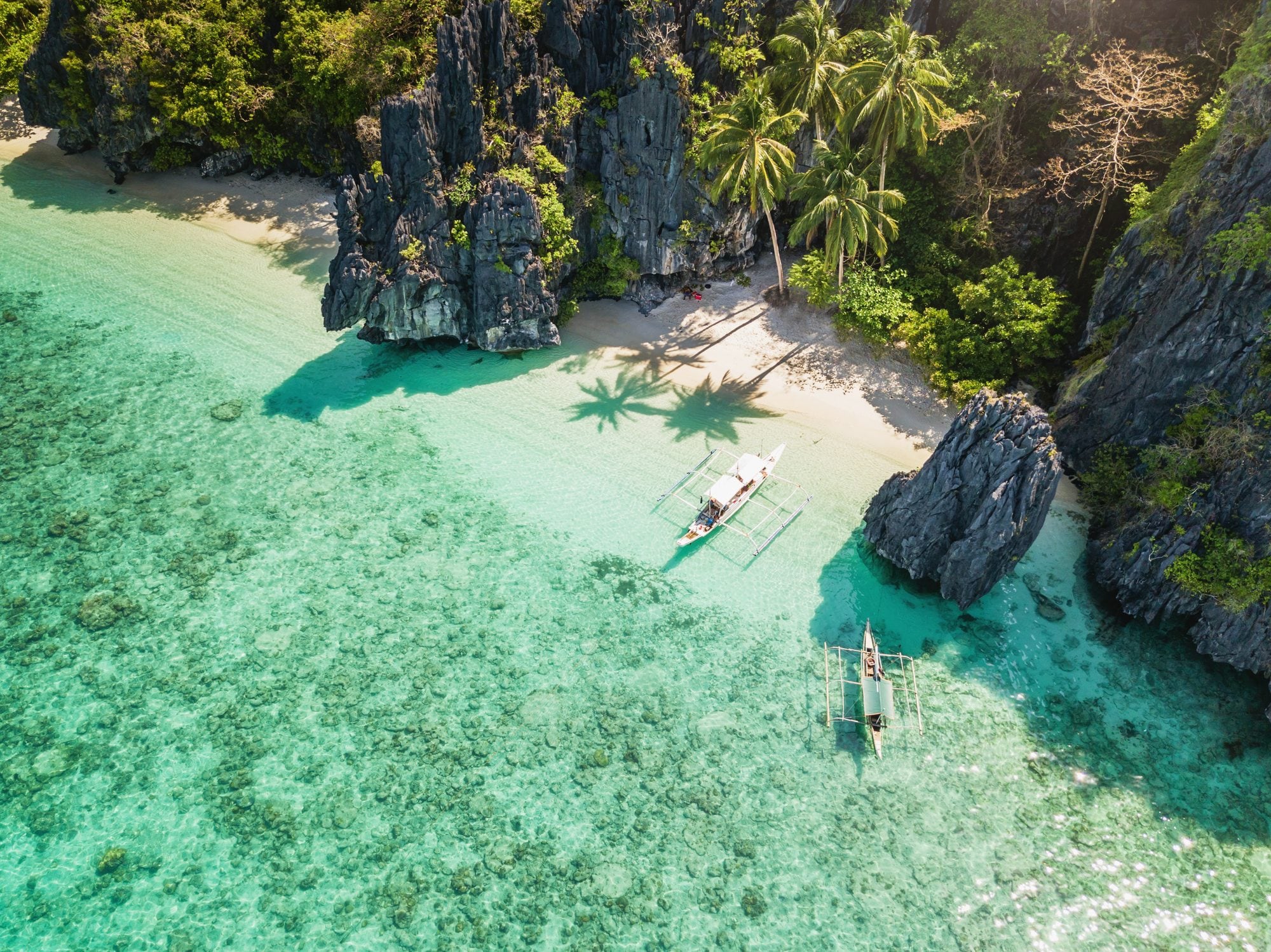 Spiaggia di Entalula a Palawan