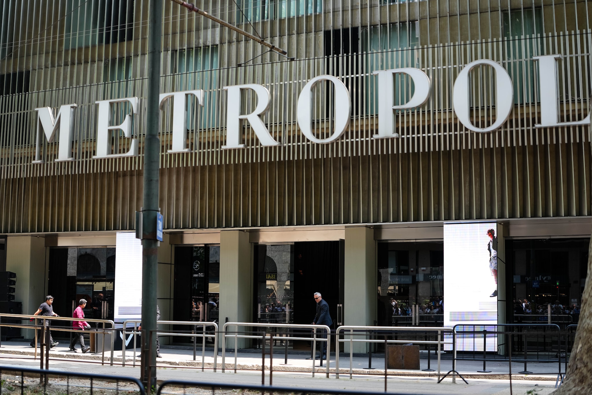 Il teatro Metropol in Viale Piave a Milano