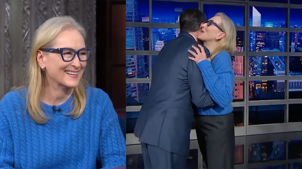 Meryl Streep ospite del Late Show di Stephen Colbert