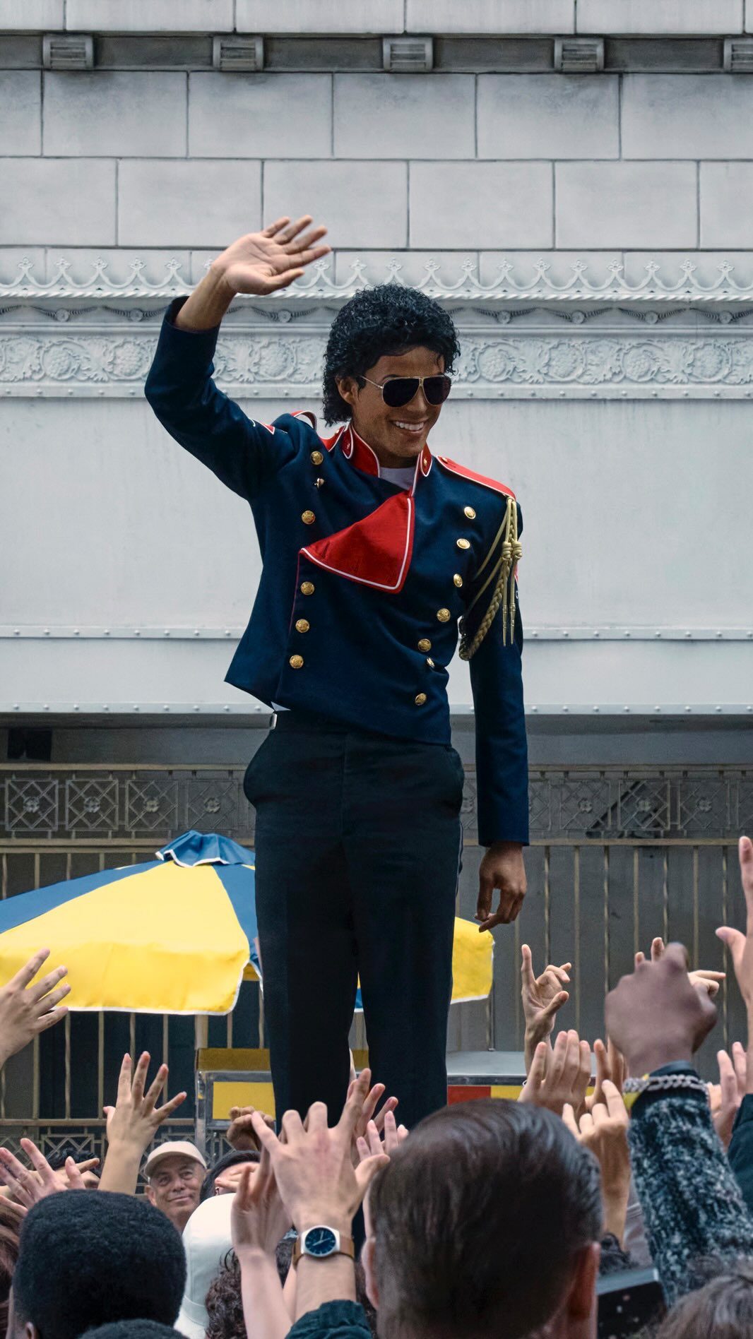 Jafaar Jackson nel film "Michael", Instagram @michaelmovie
