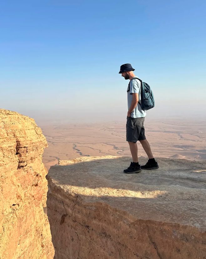 Omar Nok in Libia, Instagram @omar.nok