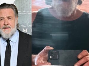 La foto di Russell Crowe che mostra la trasformazione fisica per il reboot di Highlander