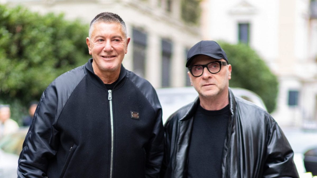 Stefano Gabbana e Domenico Dolce