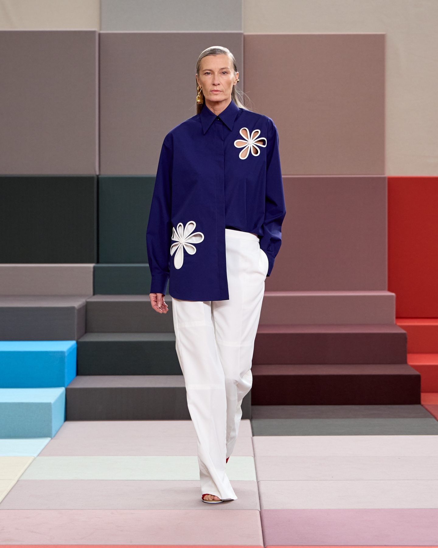 Un outfit dalla sfilata Primavera/Estate 2026 di Fendi