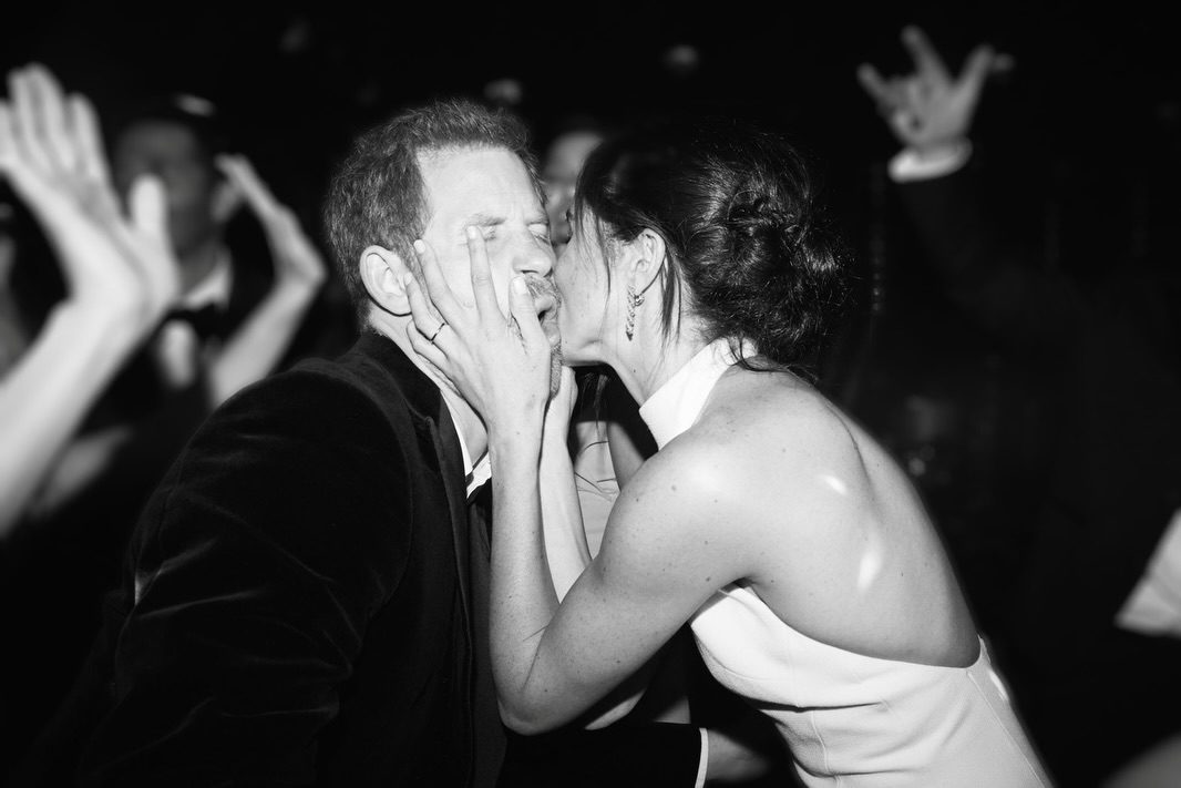 Harry e Meghan alla festa di matrimonio