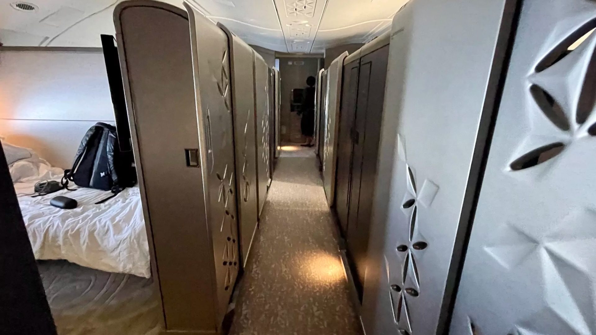 Accesso alle suite matrimoniali di Singapore Airlines