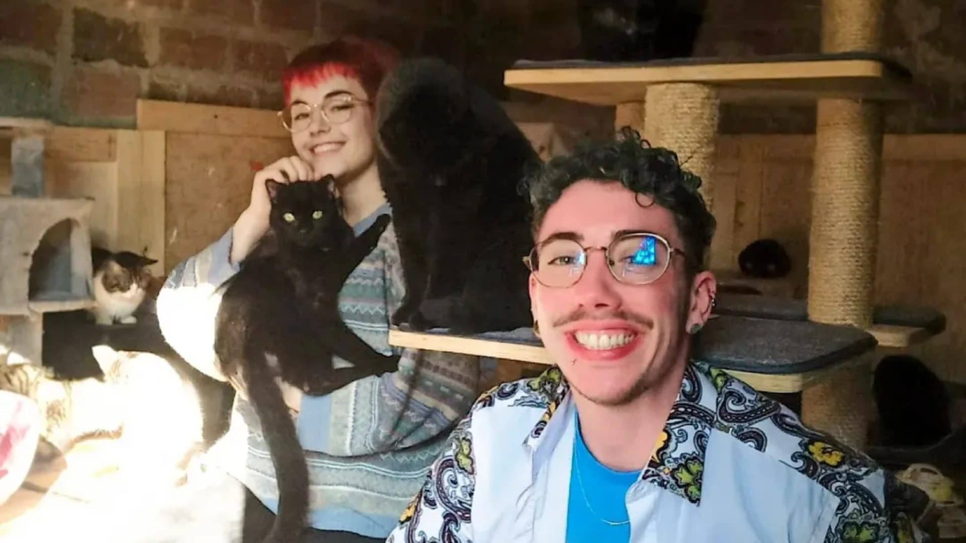 Aniss e Marie, i fondatori di Chat– Rivari, Paris