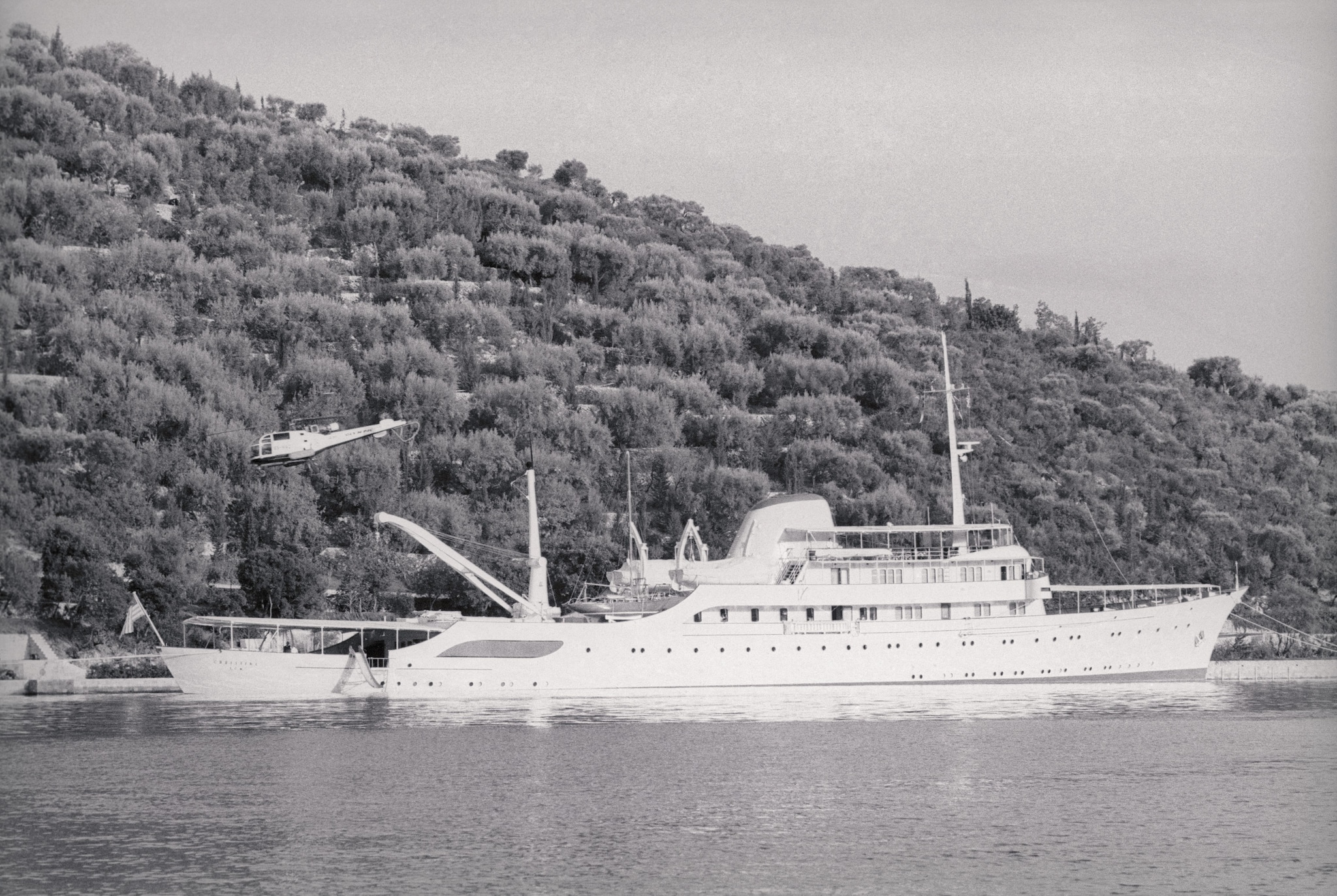 Lo yacht di Aristotle Onassis, Christina