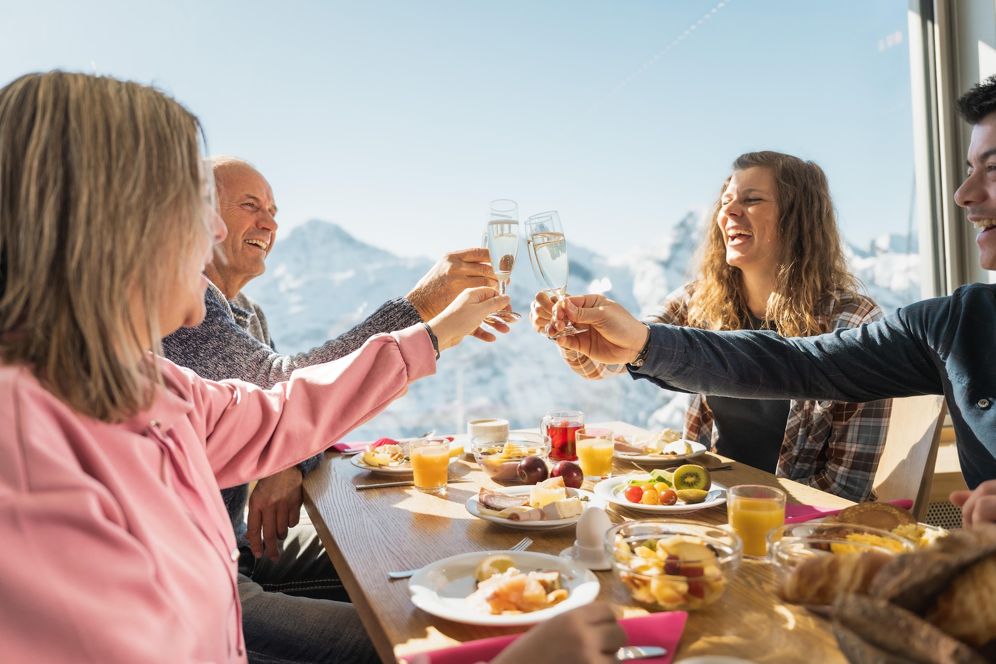 Brunch al Piz Gloria, Svizzera