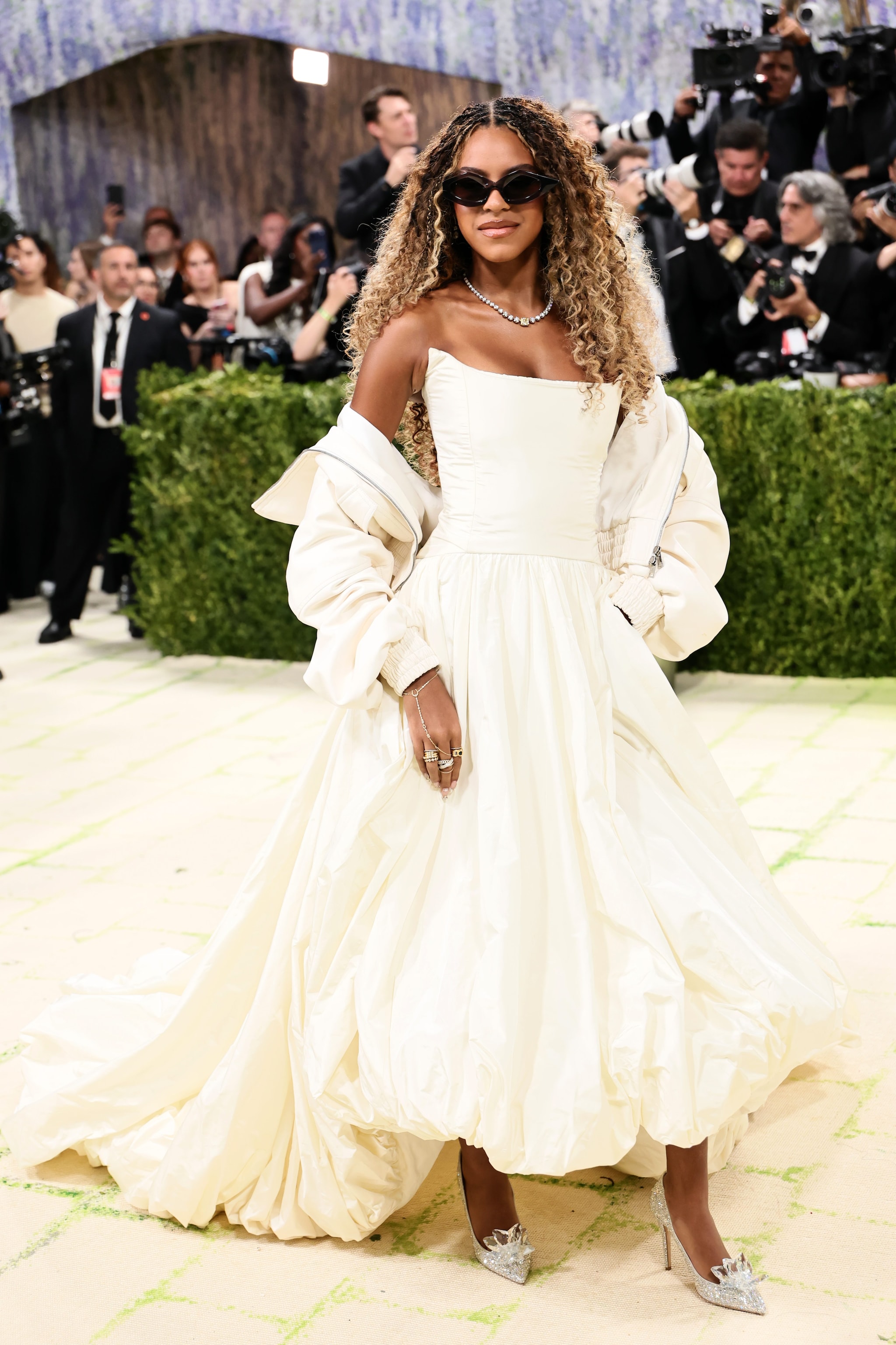 Blue ivy Carter in Balenciaga