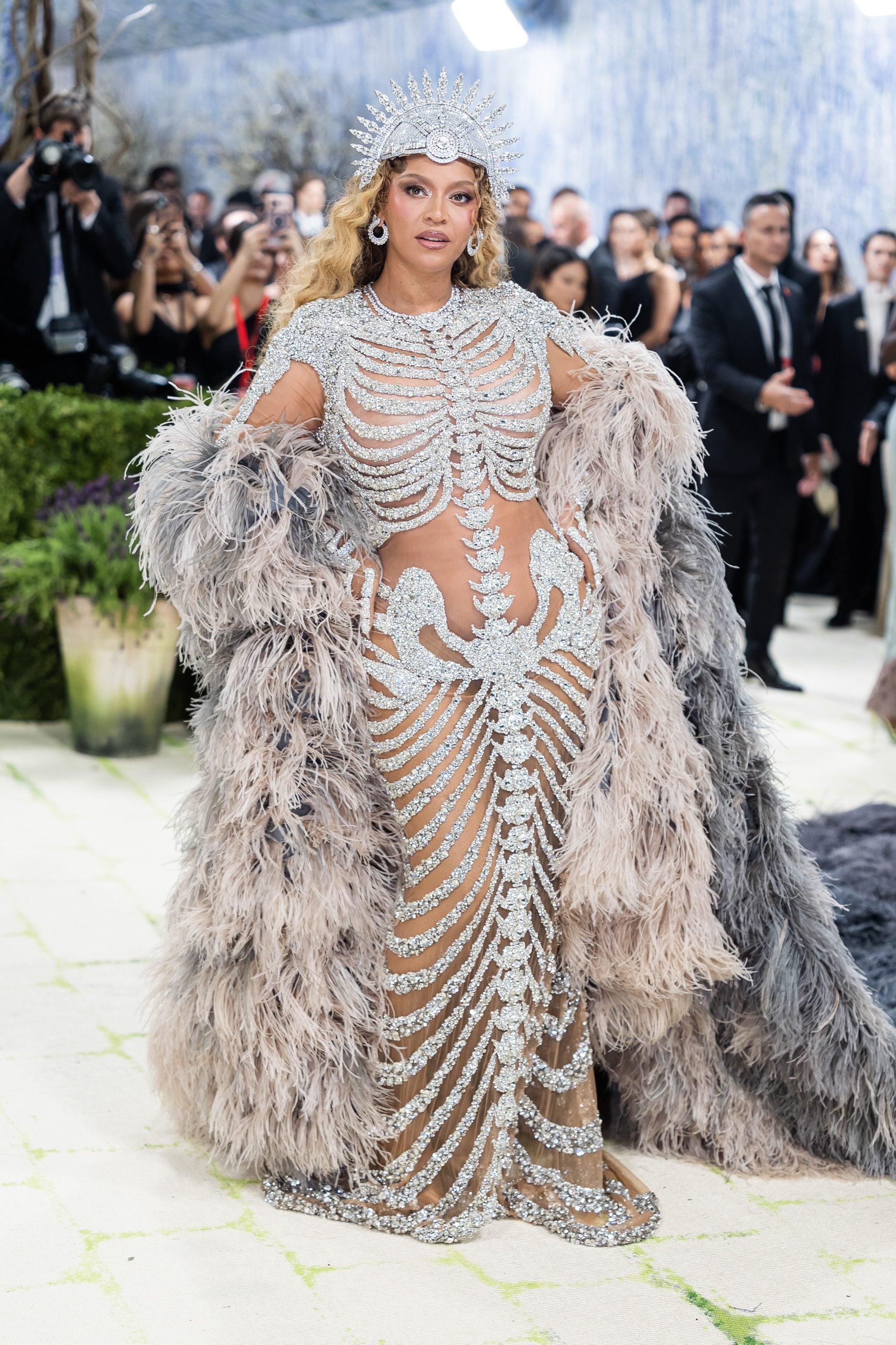 Beyoncé in Olivier Rousteing