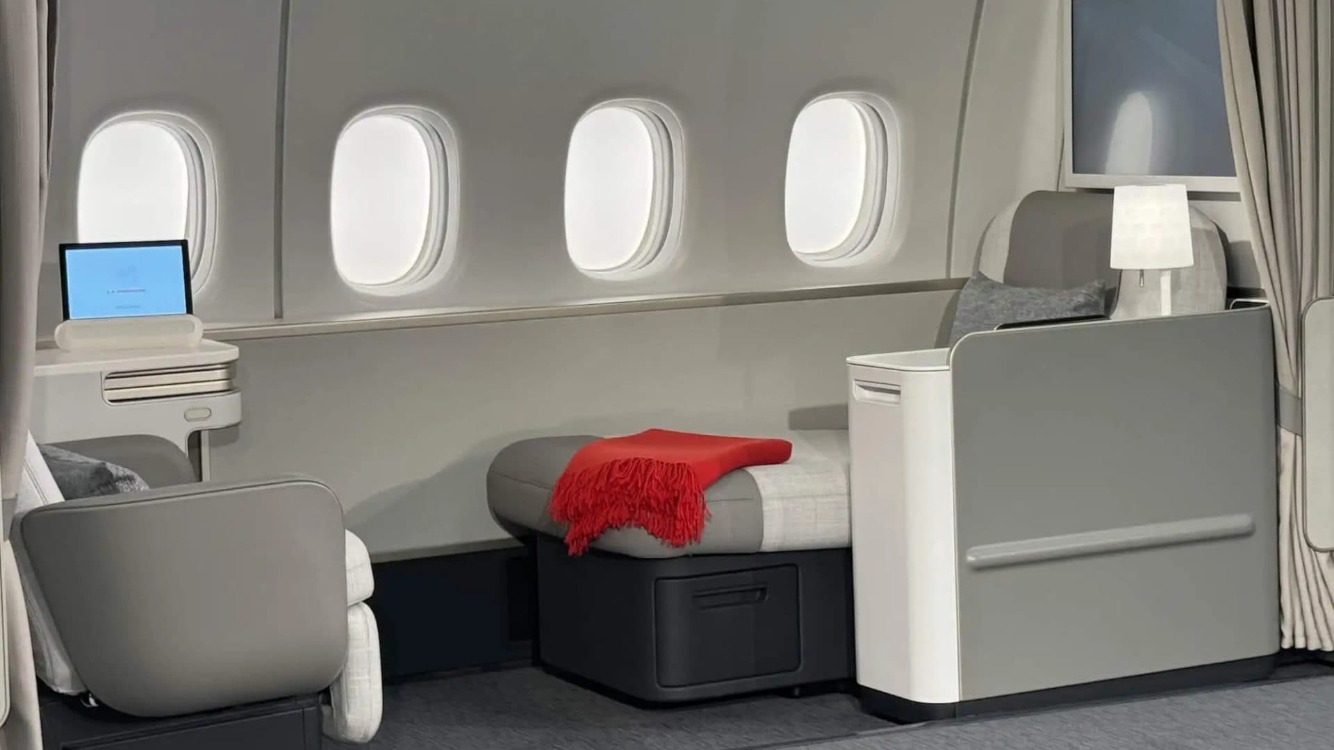 Gli interni della First Class di Air France