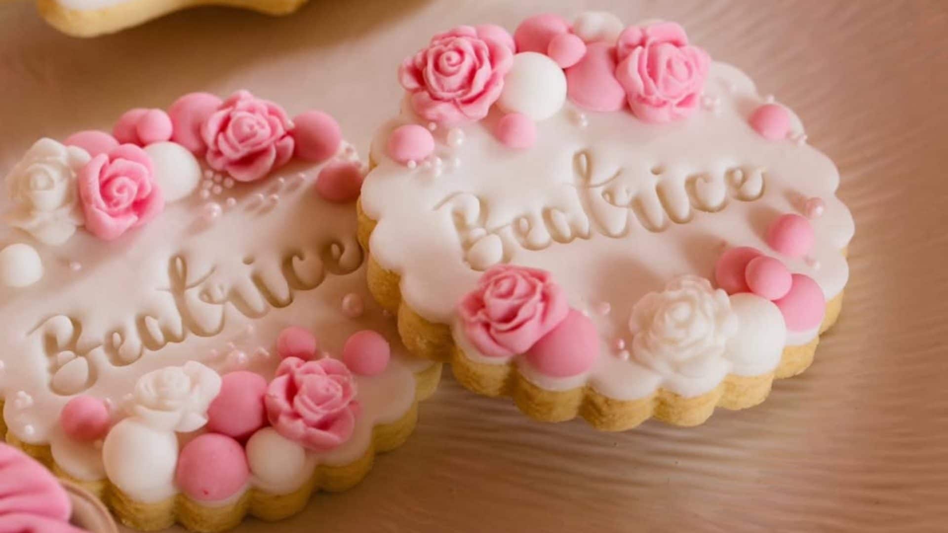 I biscotti con il nome della figlia di Anna Tatangelo, Beatrice