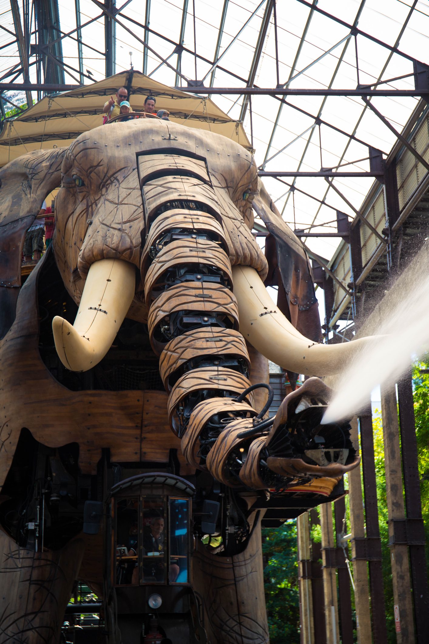 Il Grande Elefante, l’attrazione principale della Machine de l’Ile di Nantes