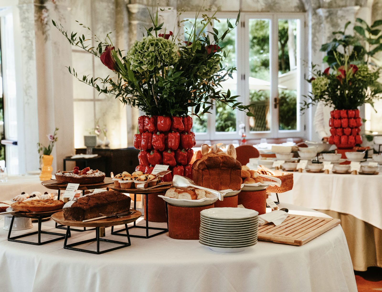Il brunch al Jardin de la Russie, Roma