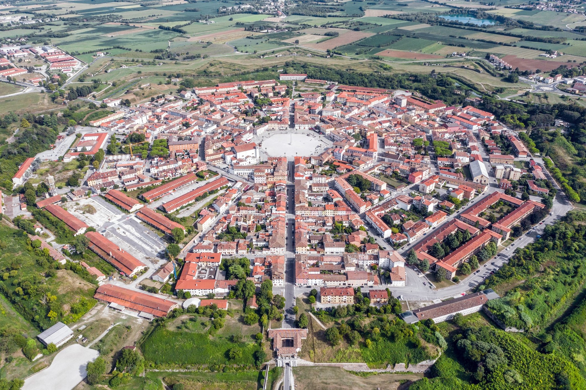 La città fortificata di Palmanova